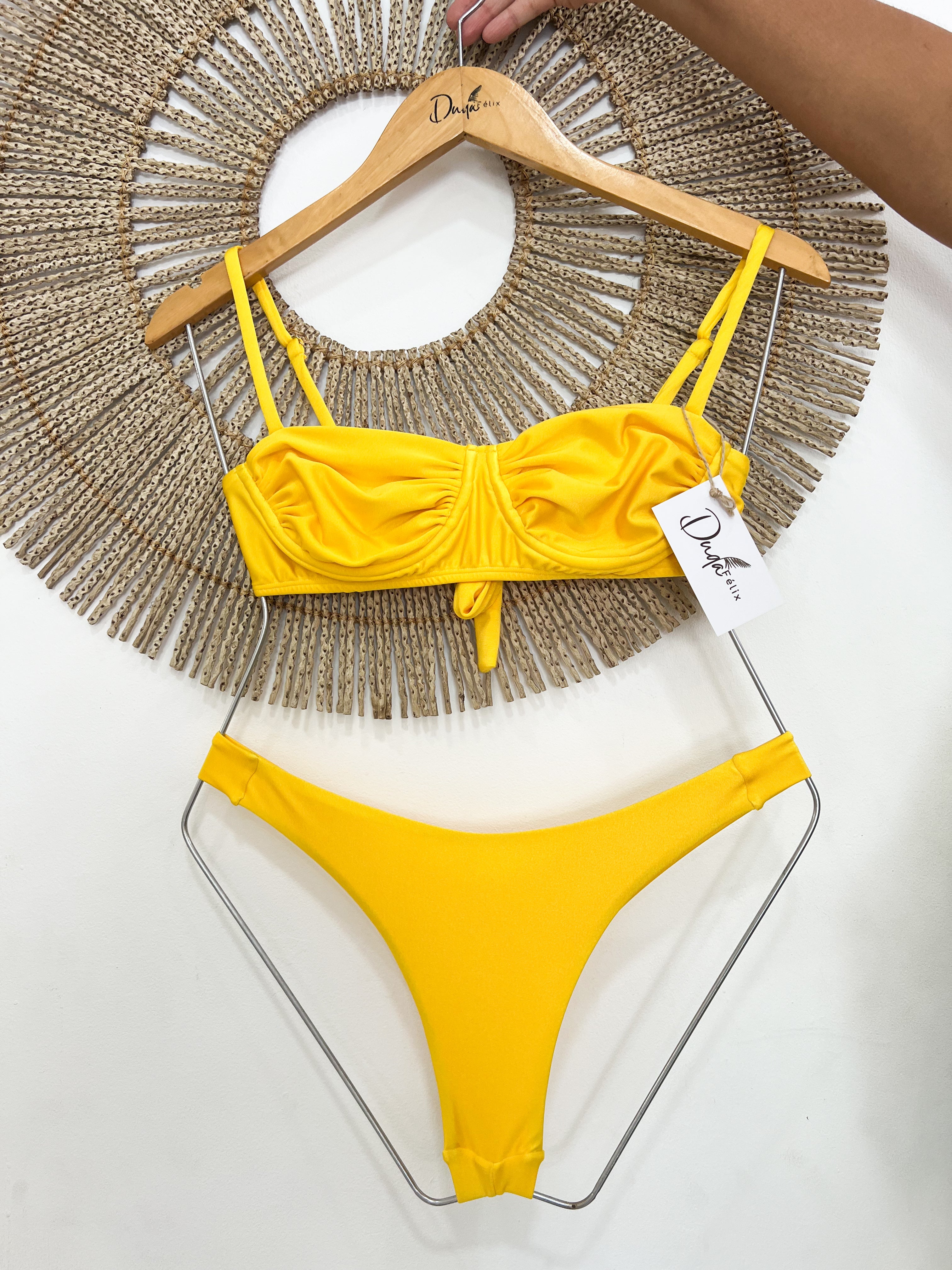 Meia taça Amarelo