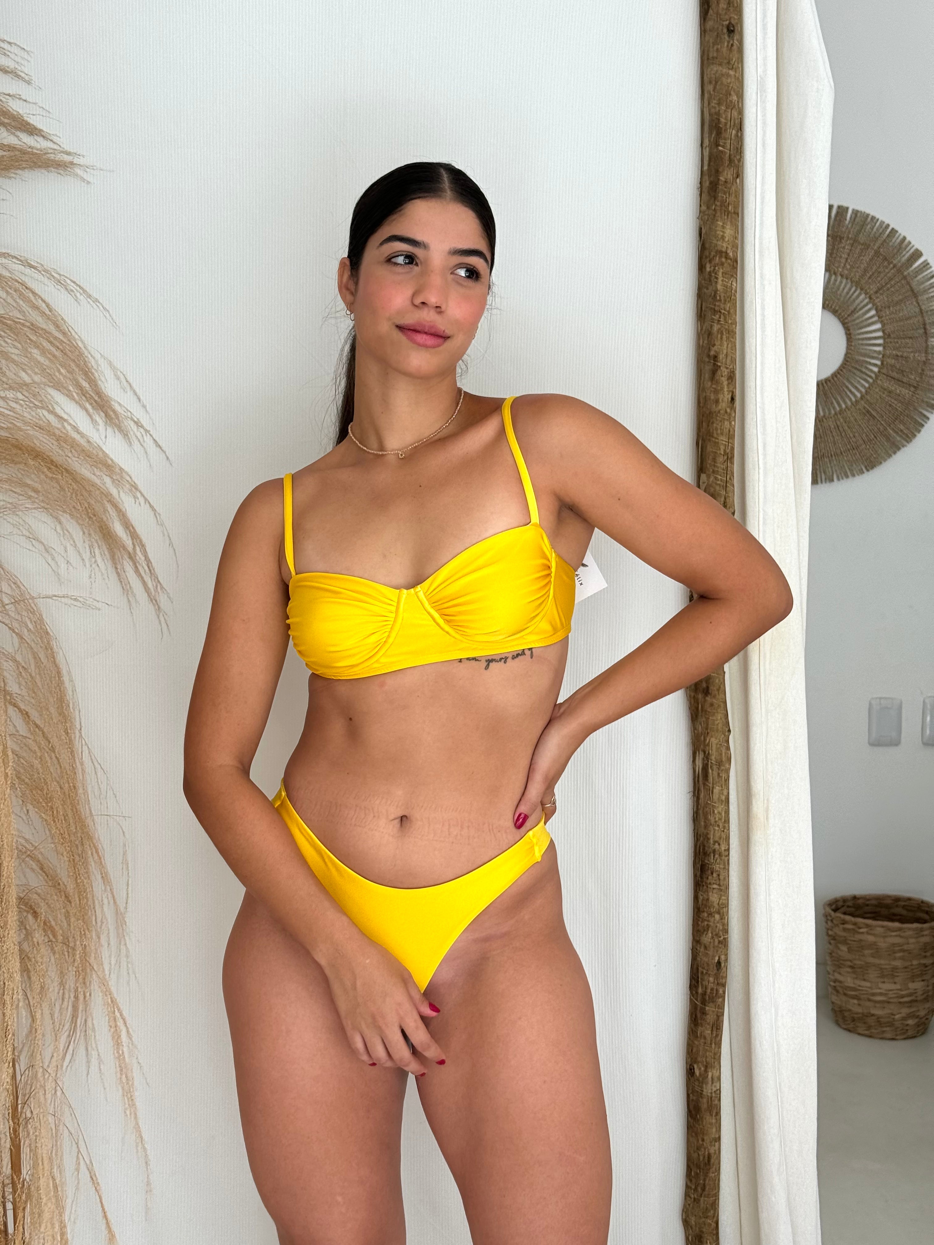 Meia taça Amarelo